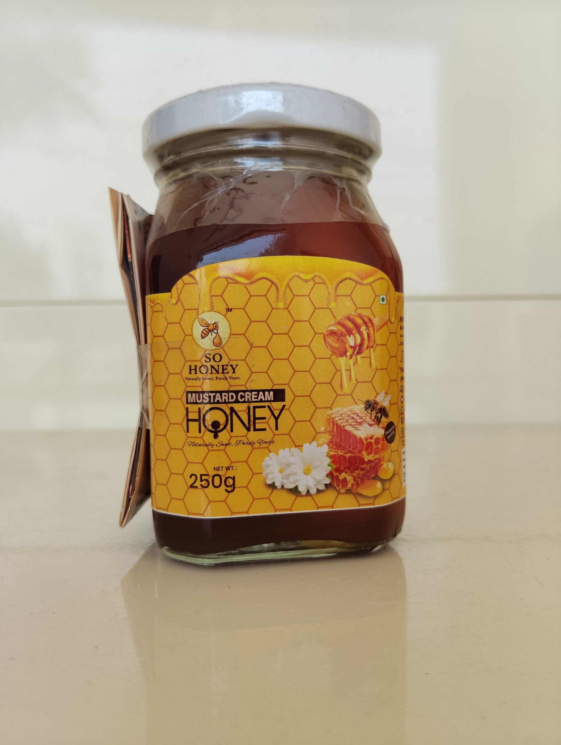 Mustard Cream Honey - Image 2
